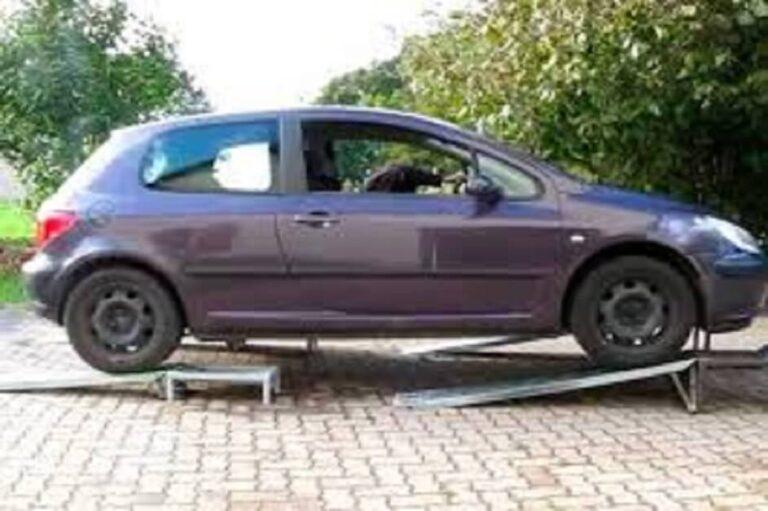 HENGMEI Lot De 2 Rampes D'accès - En Caoutchouc - Portable - Pour